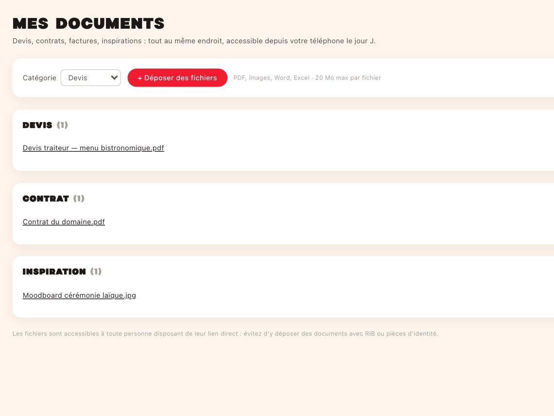 Mes documents